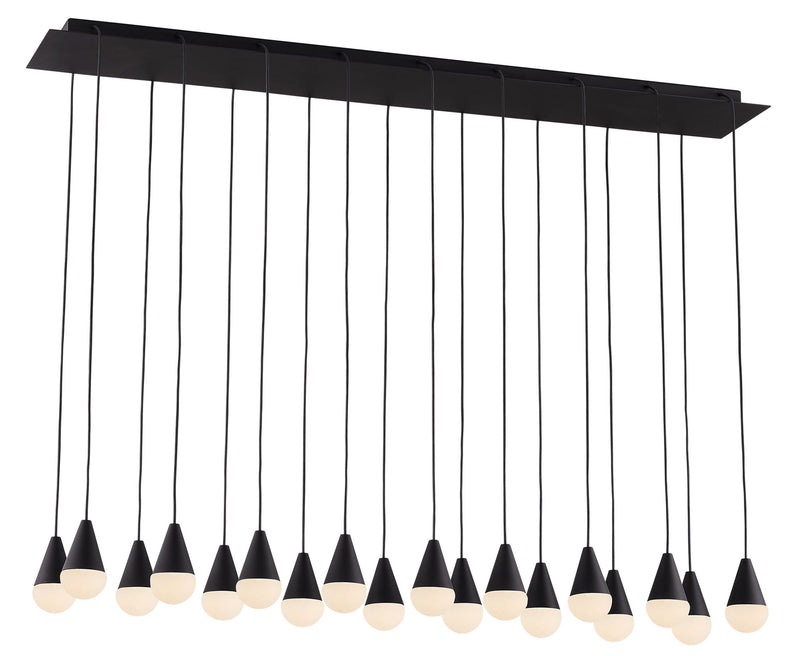 Visual Comfort Modern - SLCH51630B-277 - Nightshade Black