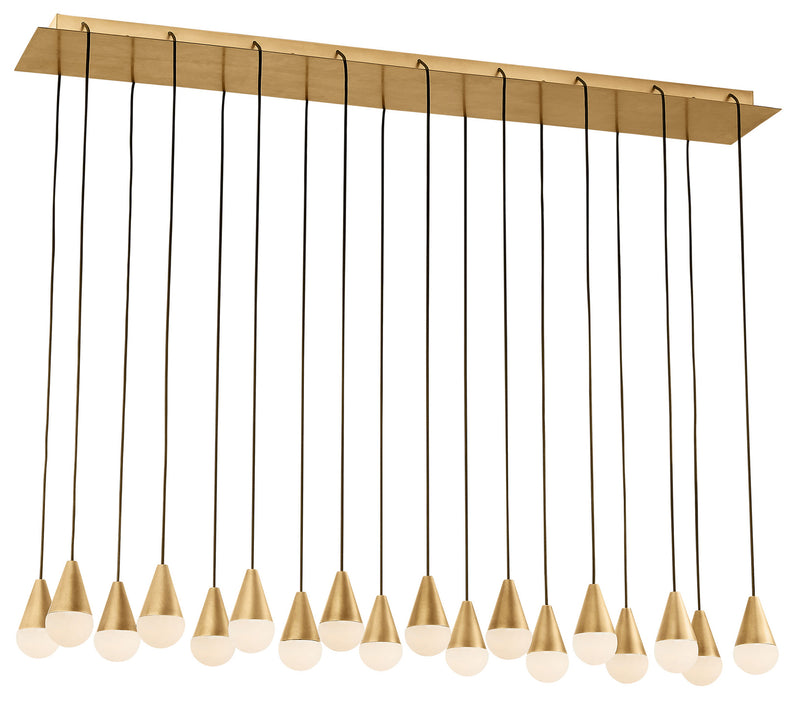Visual Comfort Modern - SLCH51630HAB-277 - Hand Rubbed Antique Brass
