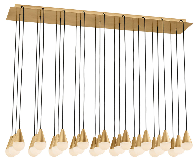 Visual Comfort Modern - SLCH51730HAB-277 - Hand Rubbed Antique Brass