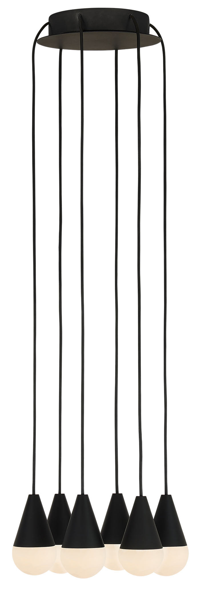 Visual Comfort Modern - SLCH51430B - Nightshade Black