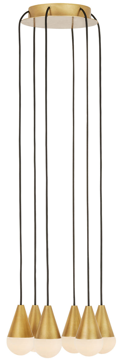 Visual Comfort Modern - SLCH51430HAB - Hand Rubbed Antique Brass