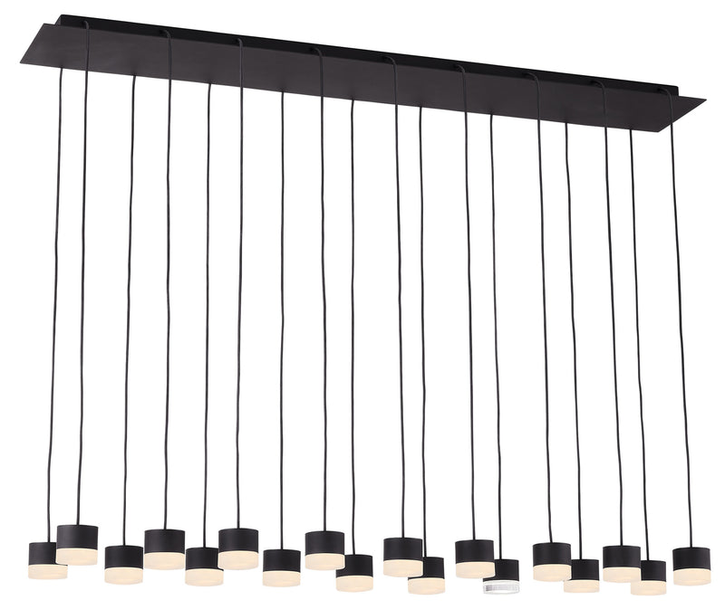 Visual Comfort Modern - SLCH52330B-277 - Nightshade Black