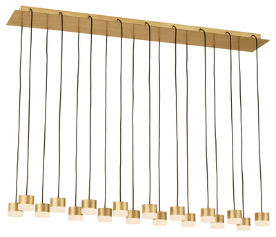 Visual Comfort Modern - SLCH52330HAB-277 - Hand Rubbed Antique Brass