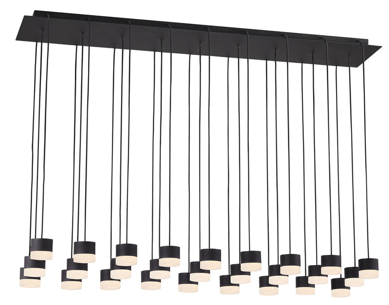 Visual Comfort Modern - SLCH52430B-277 - Nightshade Black
