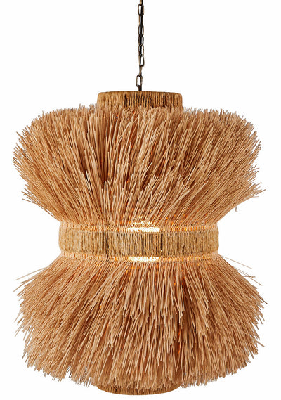 Arteriors-Corinna Pendant-Antique Brass