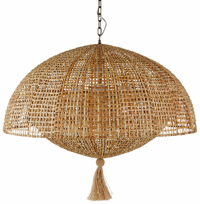 Arteriors-Cabana Pendant-Antique Brass