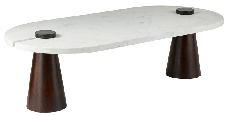 Arteriors-Delaney Coffee Table-Umber