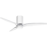 Facet Flush Smart Ceiling Fan with Light