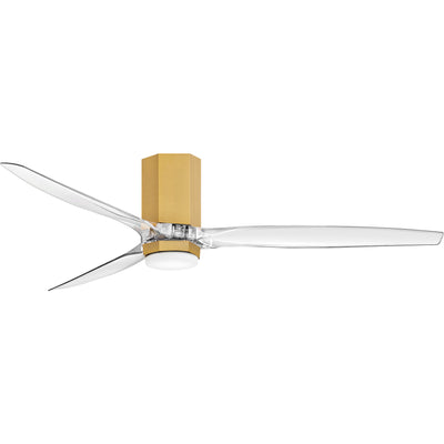 Hinkley-905860FHB-LDD-Heritage Brass / Clear
