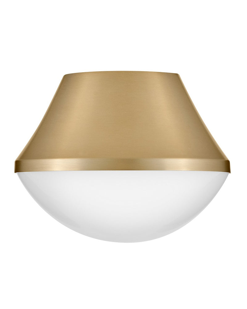 Lark - 83411LCB - LED Flush Mount - Haddie - Lacquered Brass