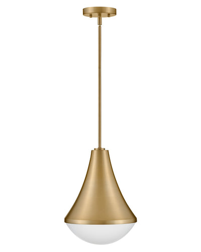 Lark - 83417LCB - LED Pendant - Haddie - Lacquered Brass