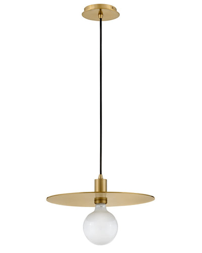 Lark - 83884LCB - LED Convertible Pendant - Lulu - Lacquered Brass