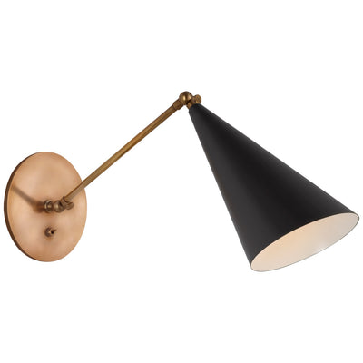 Visual Comfort Signature - ARN 2025BLK - LED Wall Sconce - Clemente - Black