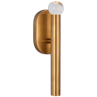 Visual Comfort Signature - KW 2280AB-CG - LED Wall Sconce - Rousseau - Antique-Burnished Brass