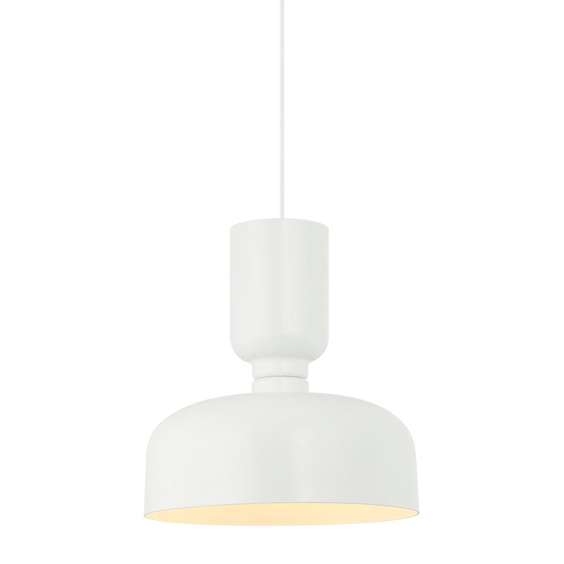 Matteo Lighting - C71102WH - One Light Pendant - Pedestal