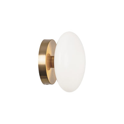 Matteo Lighting - S05101AGOP - One Light Wall Sconce - Pearlesque