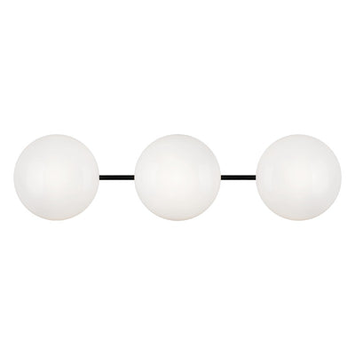 Matteo Lighting - S05103MBOP - Three Light Wall Sconce - Pearlesque