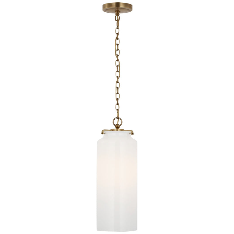 Visual Comfort Signature - TOB 5227HAB/G2-WG - LED Pendant - Katie Cylider - Hand-Rubbed Antique Brass