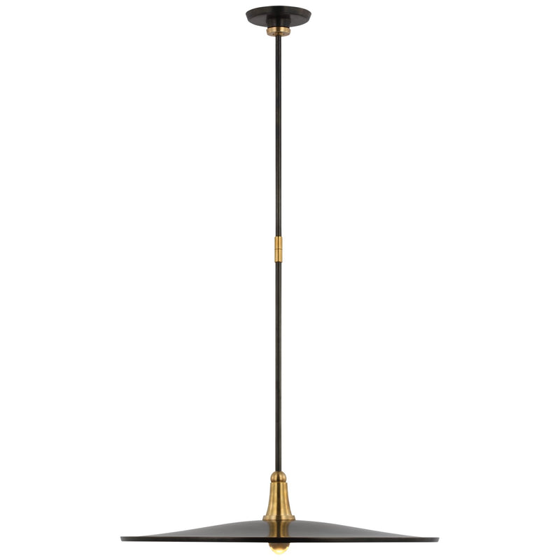 Visual Comfort Signature - TOB 5492HAB/BZ-BZ - LED Pendant - Truesdell - Hand-Rubbed Antique Brass and Bronze