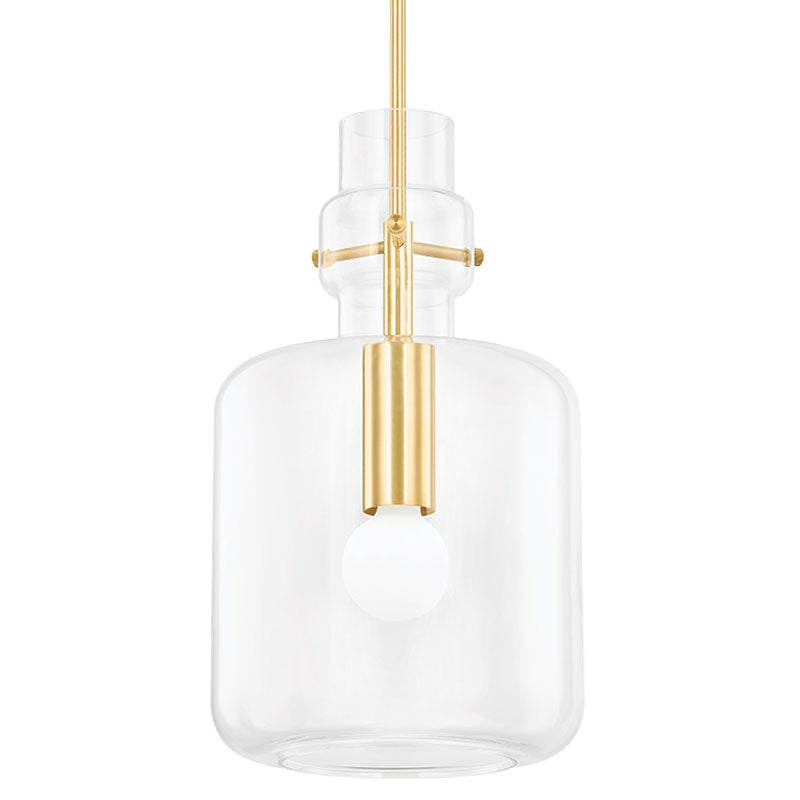 Mitzi - H902701S-AGB - Aged Brass