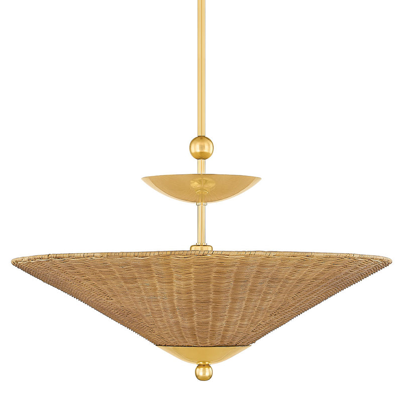 Mitzi - H968701-AGB - Aged Brass