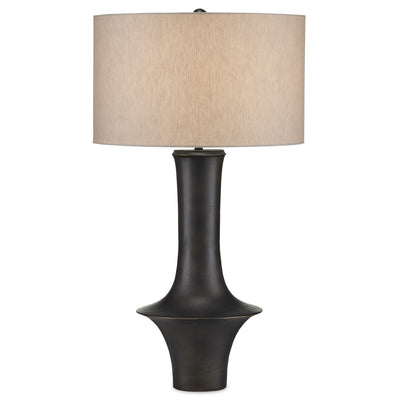 Currey and Company - 6000-0888 - One Light Table Lamp - Black