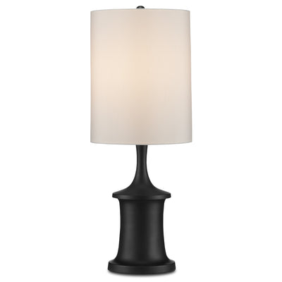 Currey and Company - 6000-0889 - One Light Table Lamp - Matte Black