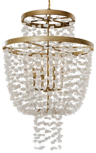 Metropolitan - N6897-898 - Eight Light Pendant - Stonybrook, A Robin Baron Design - Havana Gold