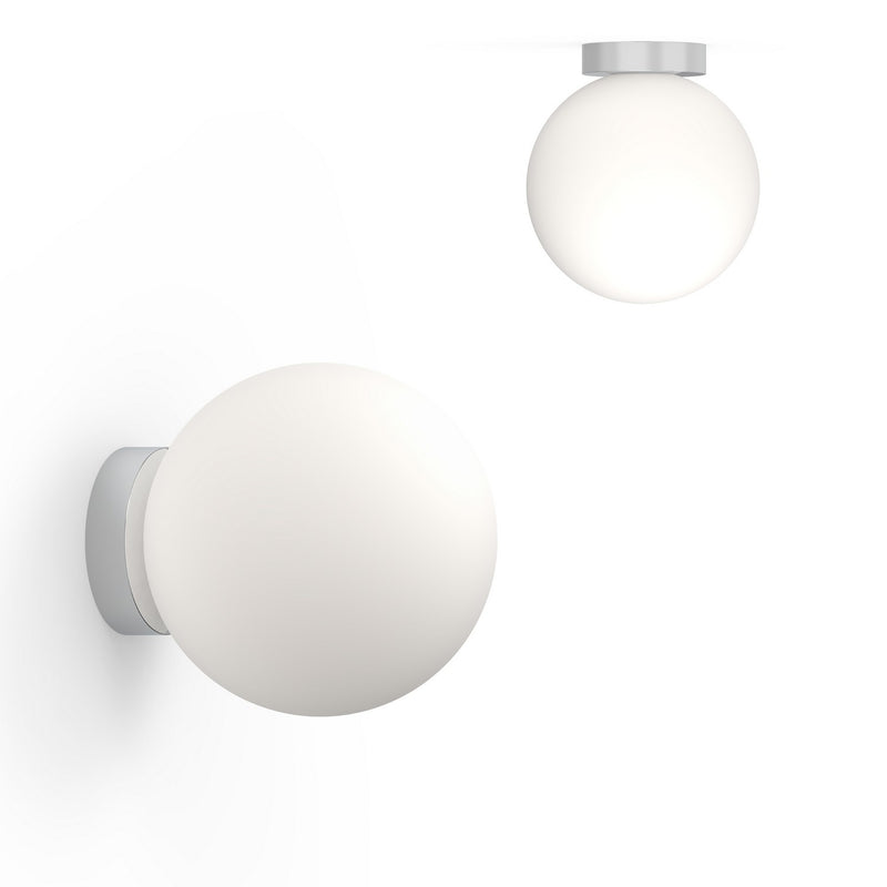 Pablo Designs - BOLA SPH FSH 10 CRM - LED Wall/Ceiling Lamp - Bola - Chome