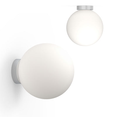 Pablo Designs - BOLA SPH FSH 12 CRM - LED Wall/Ceiling Lamp - Bola - Chome
