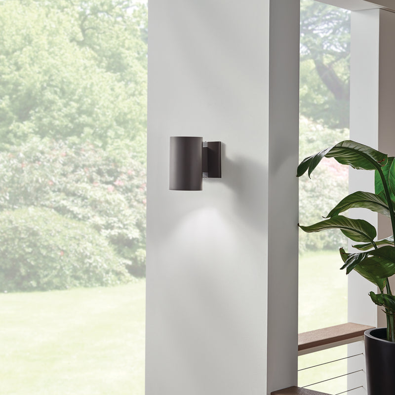 Cylinder Incandescent Downlight Wall Light
