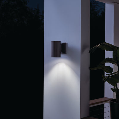Cylinder Incandescent Downlight Wall Light