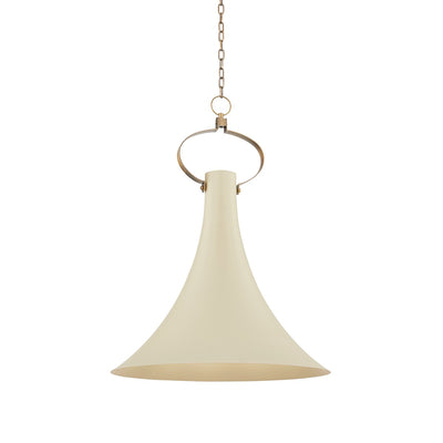 Troy Lighting - F1525-PBR/SSD - One Light Pendant - Radcliff - Patina Brass