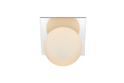 Elegant Lighting - LD7304W7CH - One Light Bath Sconce - Jillian - Chrome and frosted white