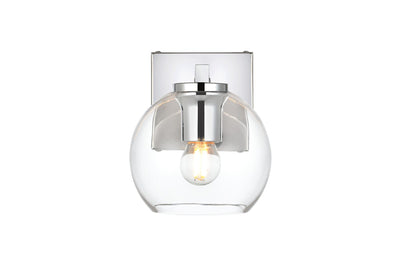 Elegant Lighting - LD7311W6CH - One Light Bath Sconce - Juelz - Chrome and Clear