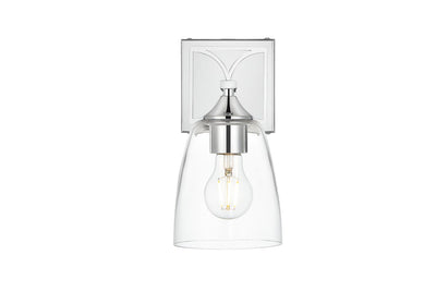 Elegant Lighting - LD7309W5CH - One Light Bath Sconce - Harris - Chrome and Clear