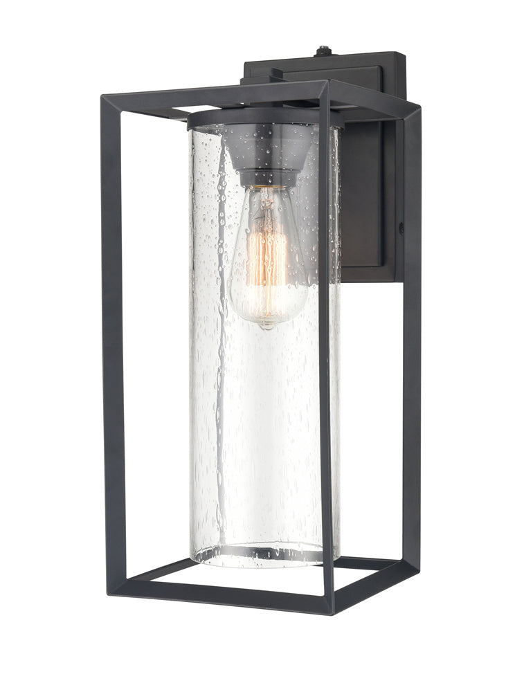 Millennium - 4561-PBK - One Light Outdoor Lantern - Wheatland - Powder Coat Black