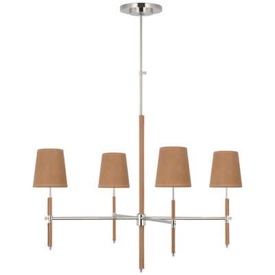 Thomas O'Brien - TOB5582PN/NAT-NAT - Polished Nickel/Natural Leather