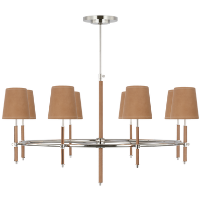 Thomas O'Brien - TOB5588PN/NAT-NAT - Polished Nickel/Natural Leather