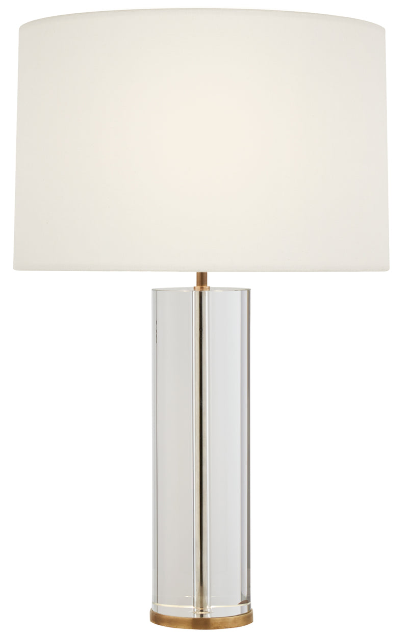 AERIN - ARN3024CG/HAB-L-CL - Hand-Rubbed Antique Brass
