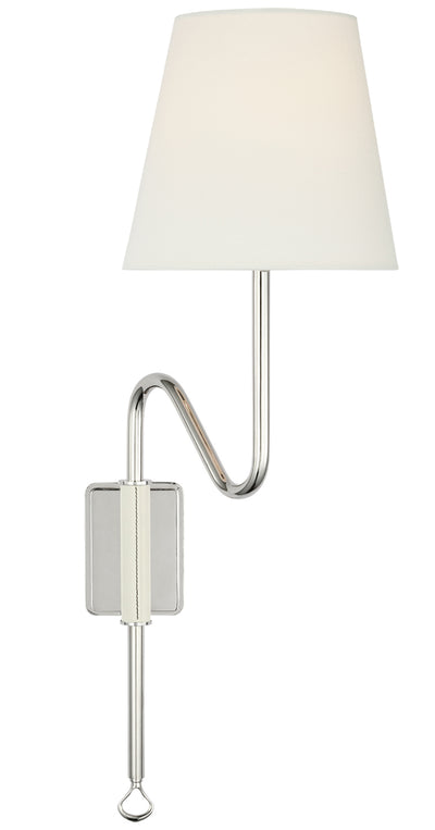 Amber Lewis - AL2008PN/PAR-L - Polished Nickel / Parchment Leather