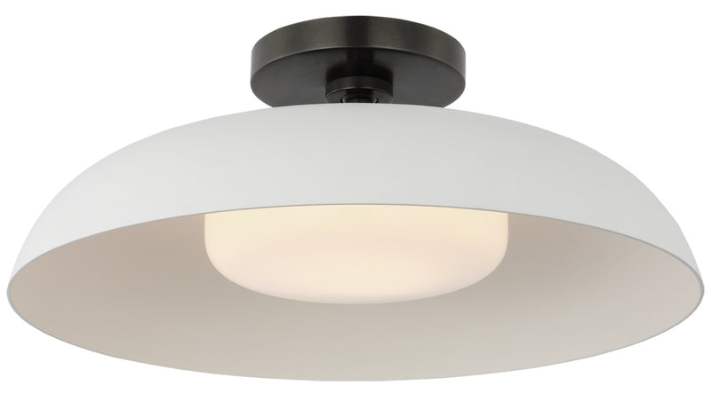 Amber Lewis - AL4040BZ/WHT-WG - Polished Nickel / White