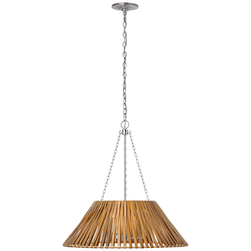 Marie Flanigan - MF5031PN-NTW - Natural Wicker / Polished Nickel