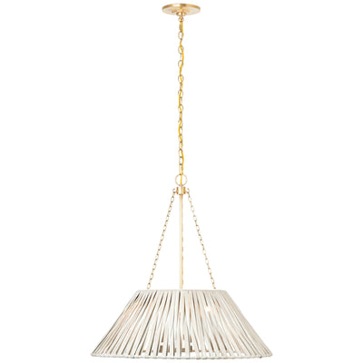 Marie Flanigan - MF5031SB-WW - White Wicker / Soft Brass