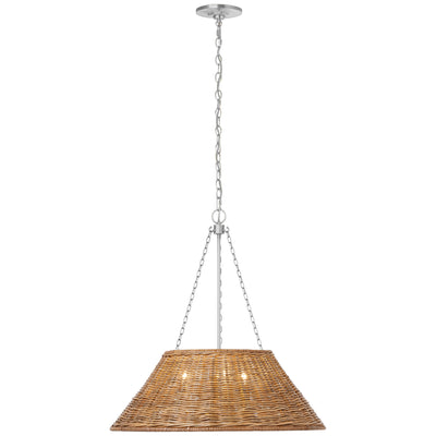Marie Flanigan - MF5032PN-NTW - Natural Wicker / Polished Nicke