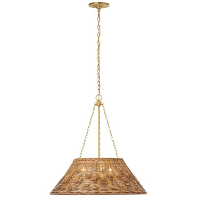 Marie Flanigan - :MF5032SB-NTW - Natural Wicker / Soft Brass
