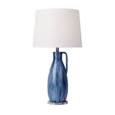 Varaluz - 395T01BAYLU - One Light Table Lamp - Avesta - Apothecary Gray/Blue Lustro