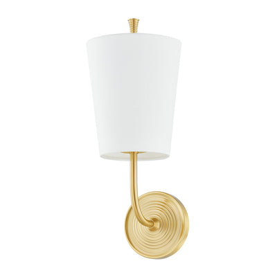 Hudson Valley - 4116-AGB - One Light Wall Sconce - Gladstone - Aged Brass