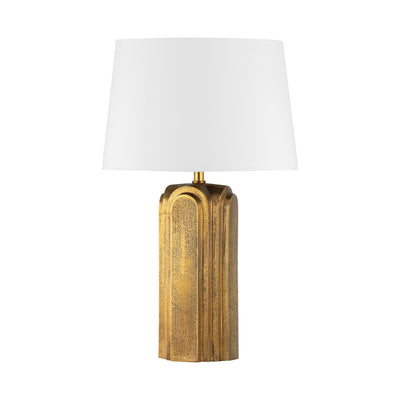Hudson Valley - L1911-AGB - One Light Table Lamp - Bergman - Aged Brass