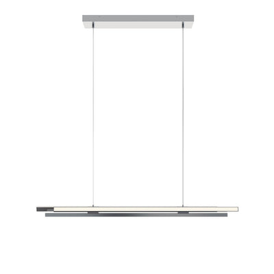 AFX Lighting - IDRP0344LAJUDSN - LED Linear Pendant - Indra - Satin Nickel